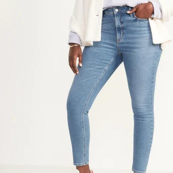 Old Navy High-Waisted Rockstar Super Skinny Jeans for Women new - Picture 5 of 6